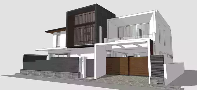 House Architectural Project 01 - The plan is empty