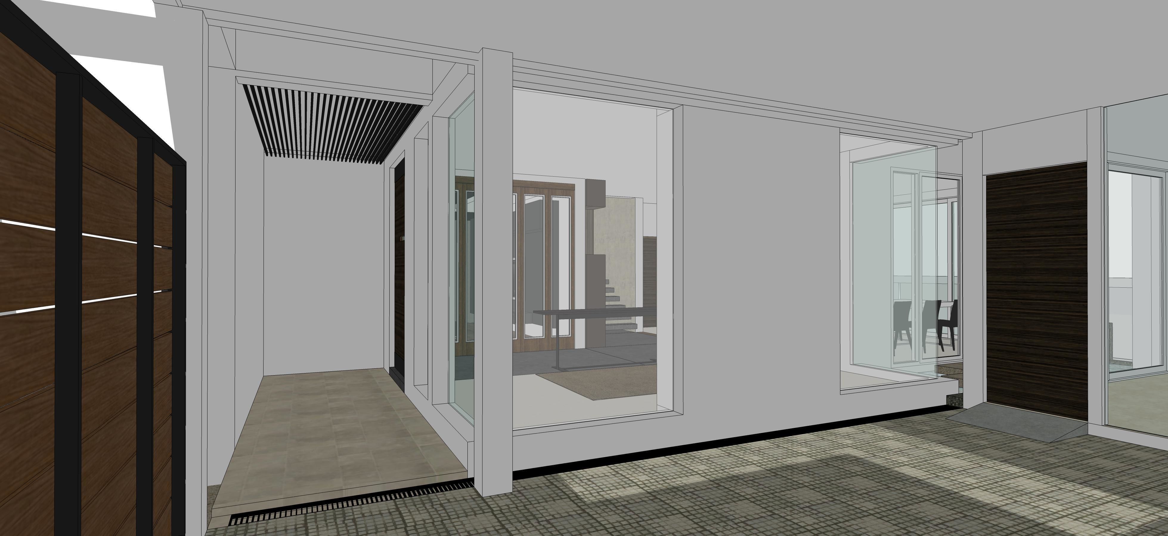 House Architectural Project 01 - The plan is empty 3D model_23