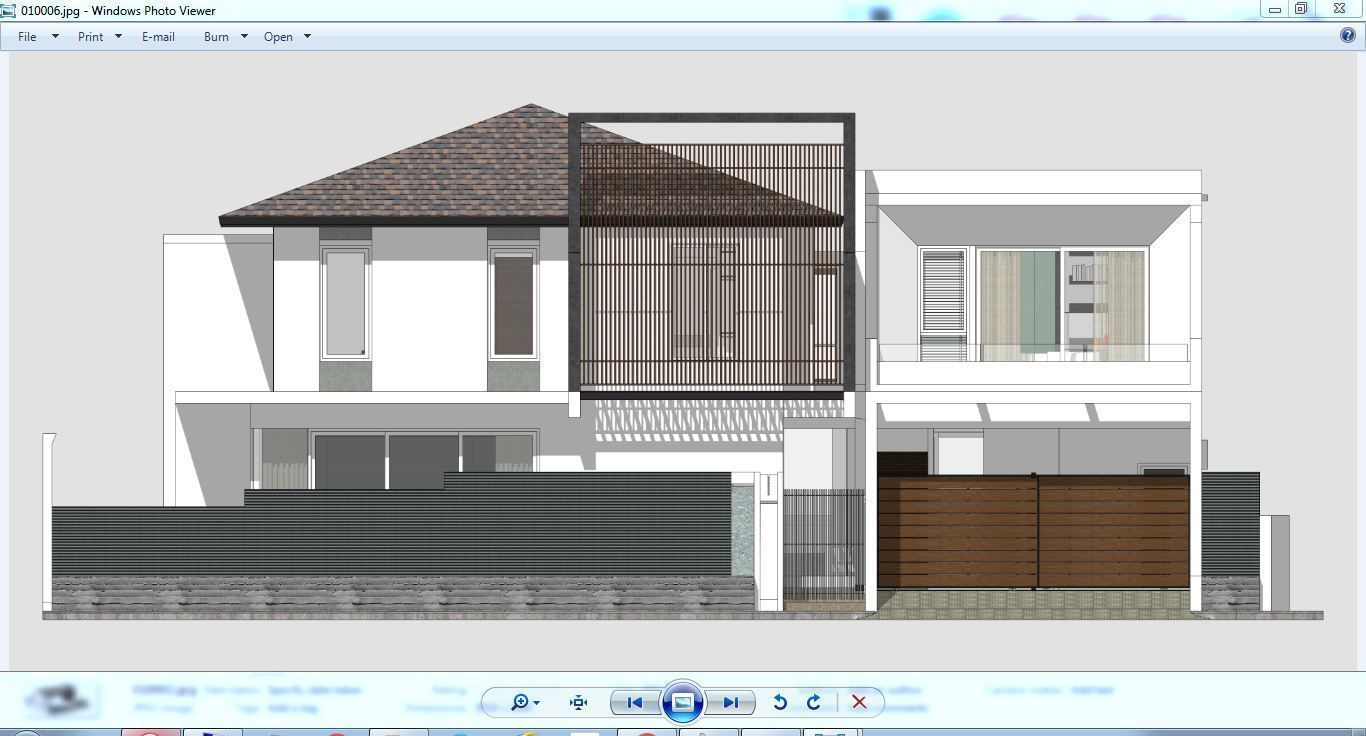 House Architectural Project 01 - The plan is empty 3D model_37
