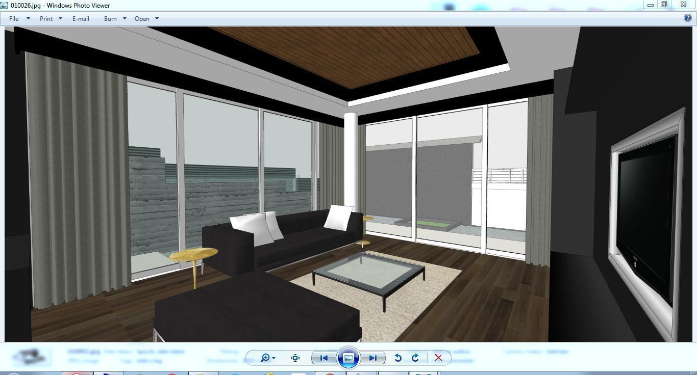 House Architectural Project 01 - The plan is empty 3D model_41