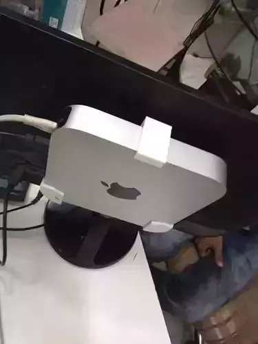 Apple  Mini PC Monitor Mounting Holder 3D print model