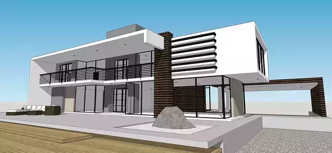 House Architectural Project 02 - The plan is empty