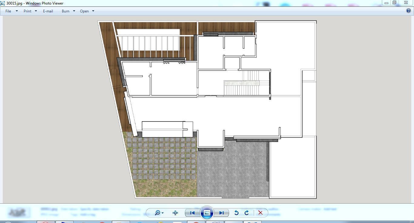 House Architectural Project 03 - The plan is empty 3D model_25
