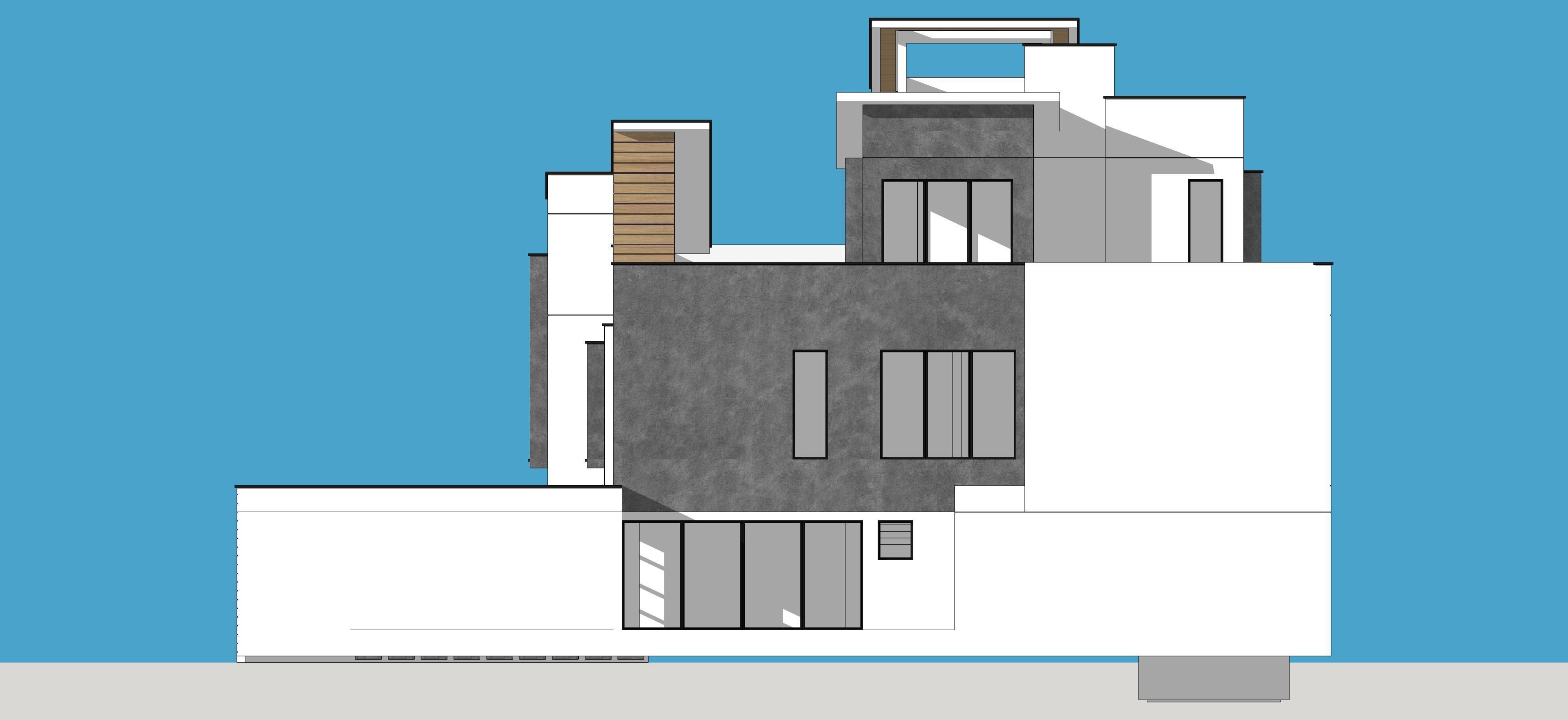 House Architectural Project 03 - The plan is empty 3D model_6