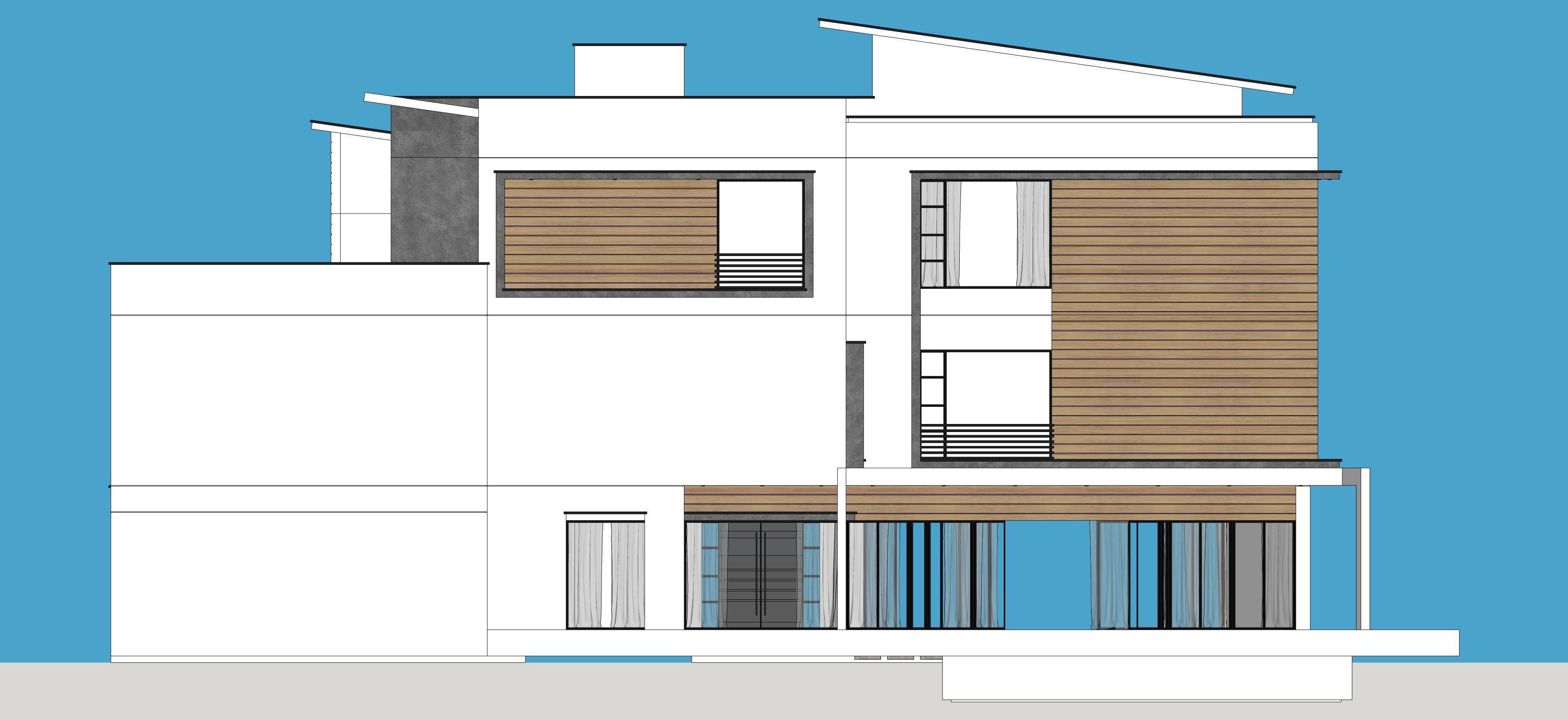 House Architectural Project 03 - The plan is empty 3D model_2