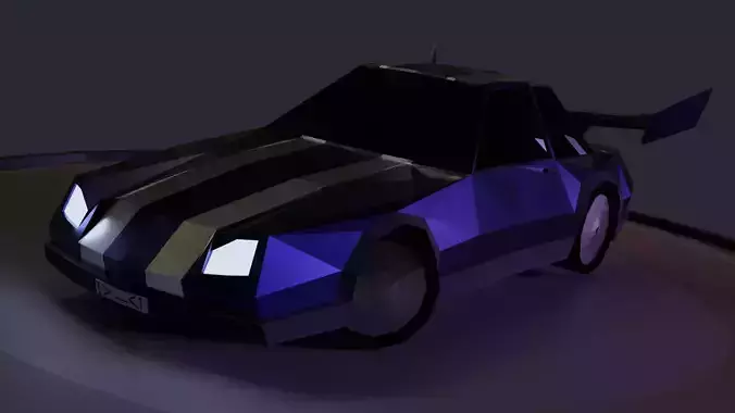 LowPoly Sport Car