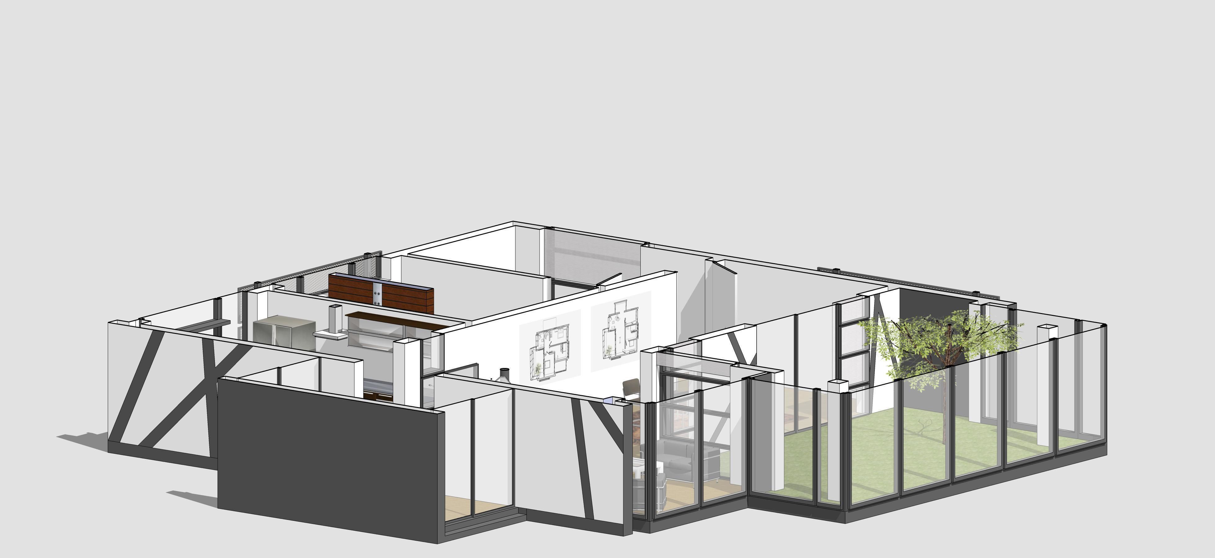 House Architectural Project 05 3D model_3