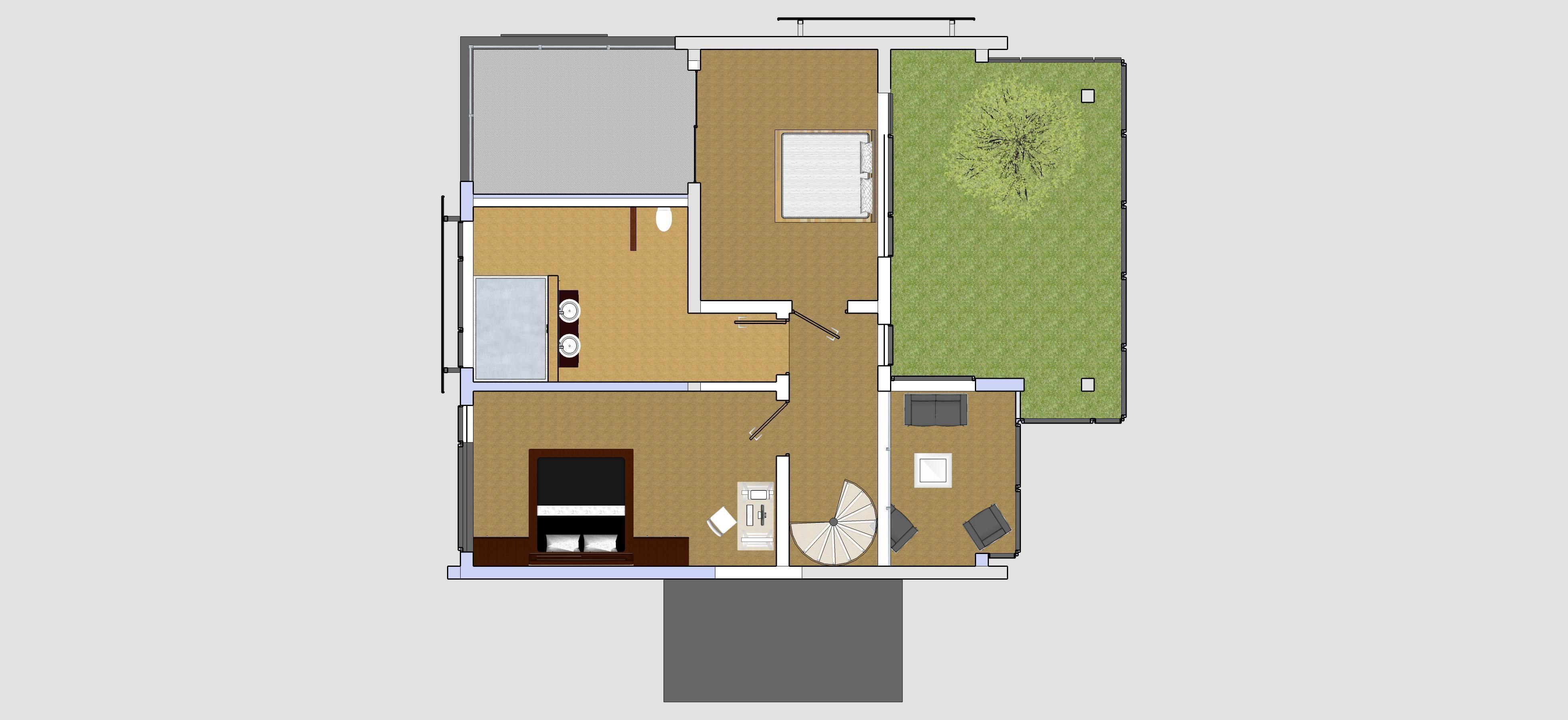 House Architectural Project 05 3D model_5