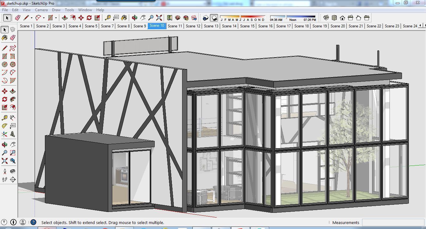 House Architectural Project 05 3D model_38