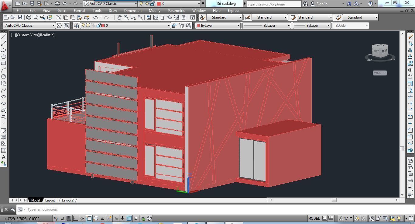 House Architectural Project 05 3D model_27