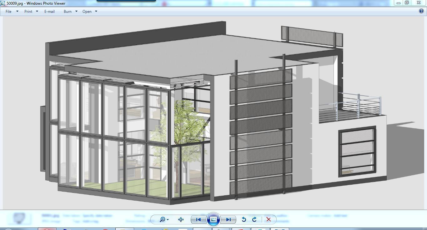 House Architectural Project 05 3D model_35