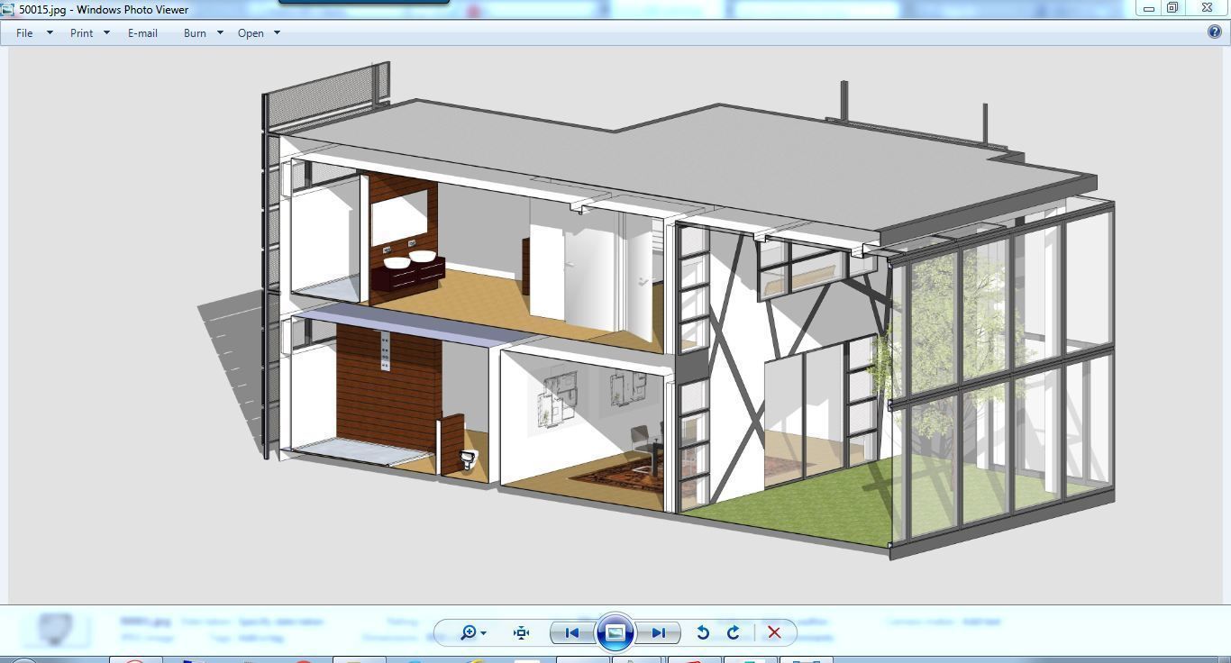 House Architectural Project 05 3D model_31