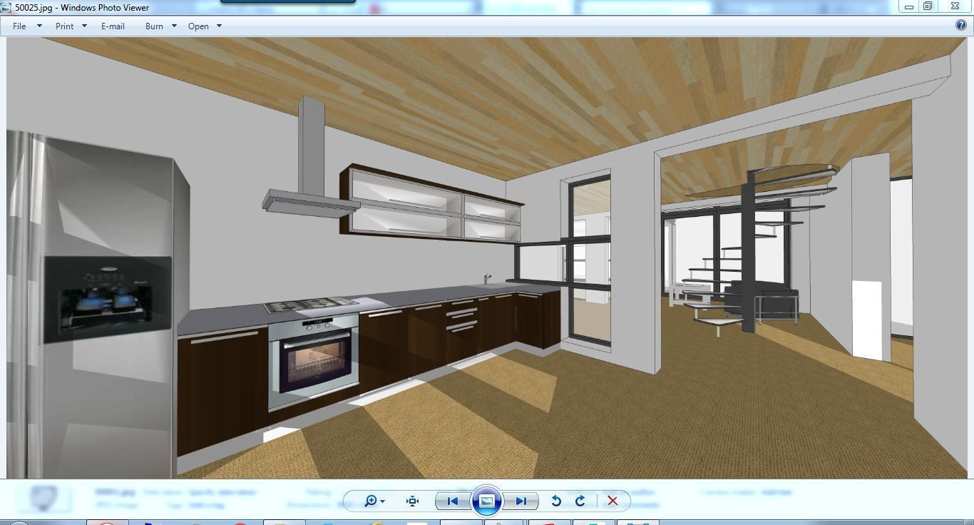 House Architectural Project 05 3D model_34