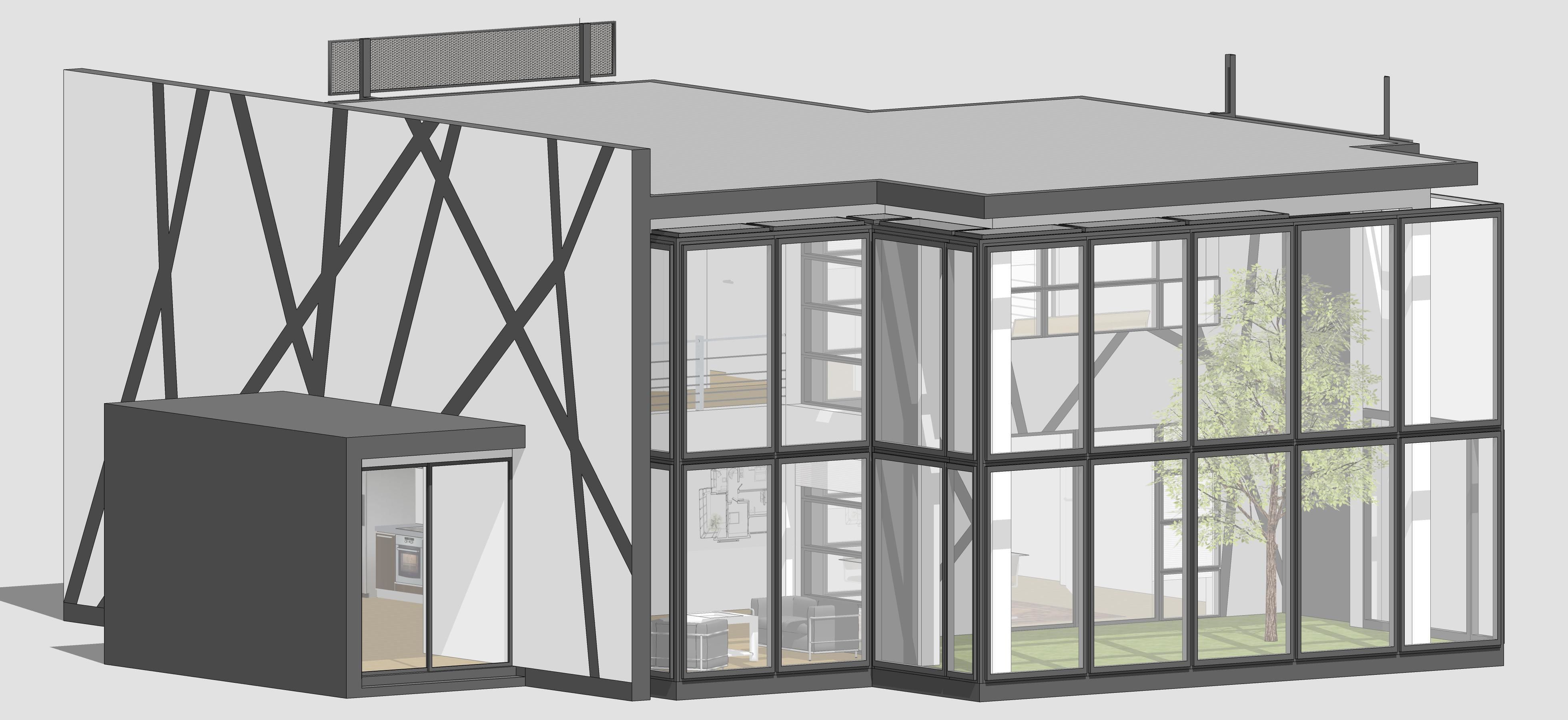 House Architectural Project 05 3D model_14