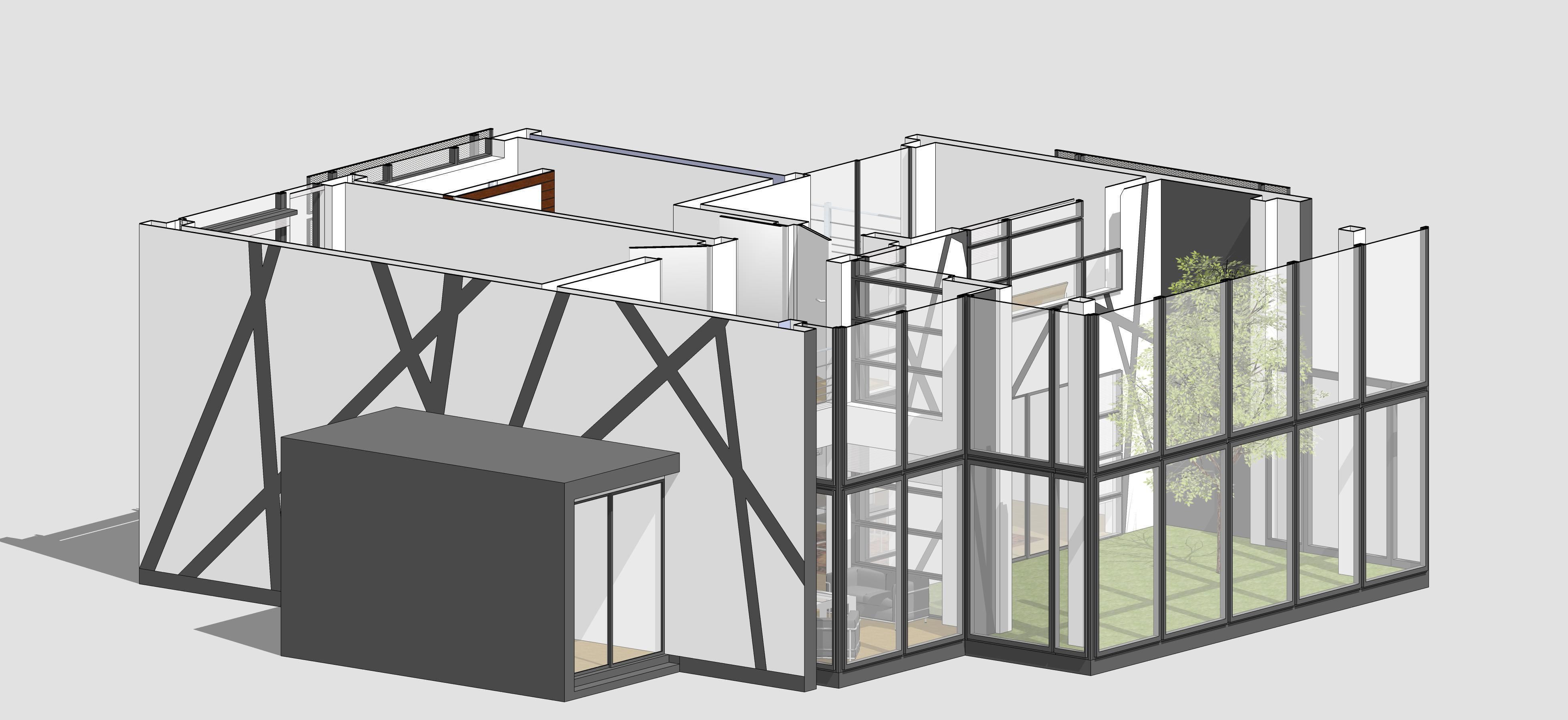 House Architectural Project 05 3D model_8