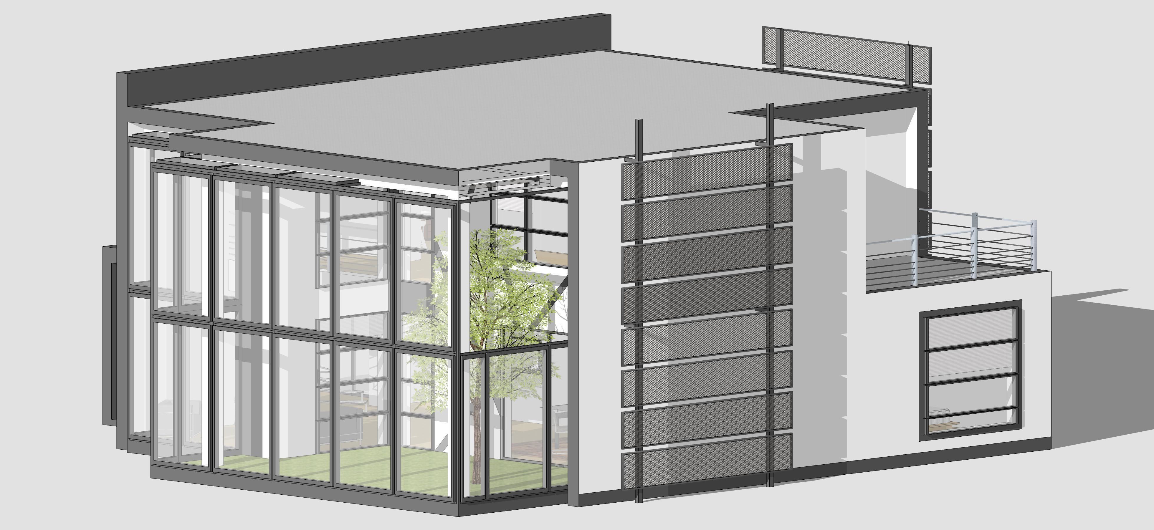 House Architectural Project 05 3D model_7