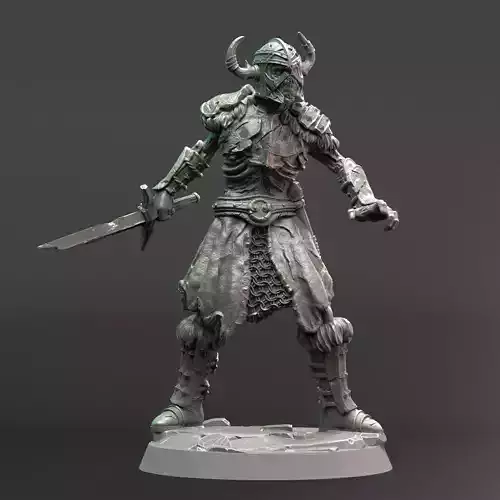 Draugr soldier miniature