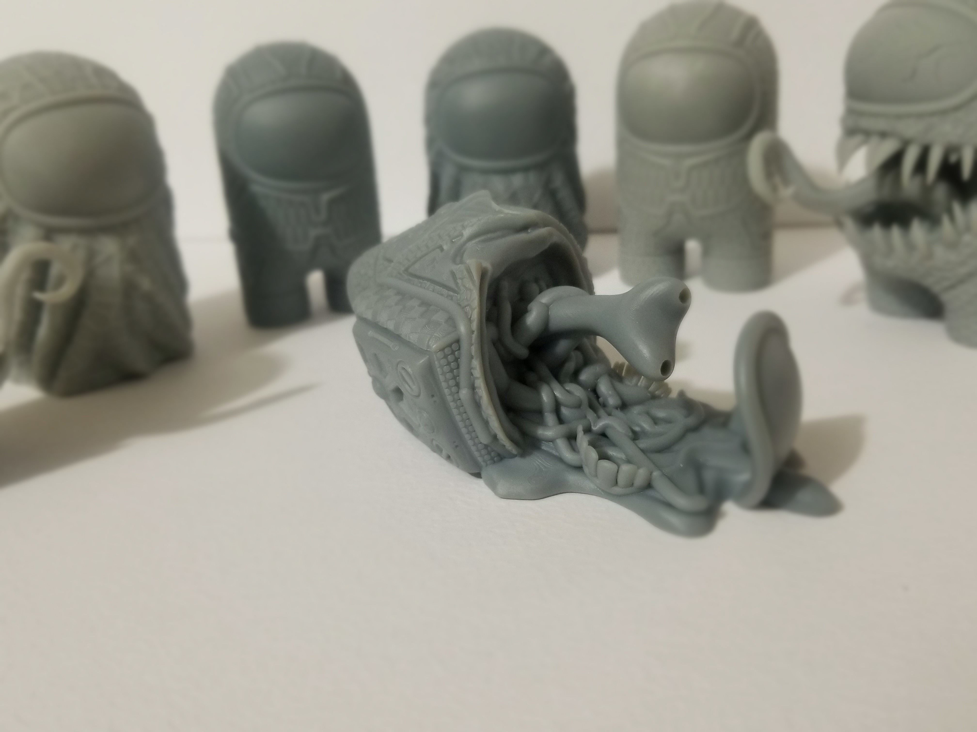 Among Us Figure 3d model STL FILE - The DEAD GUY 3D print model_1