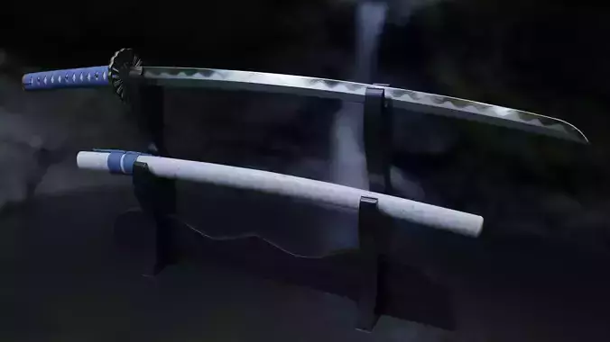 PBR Japanese Sword