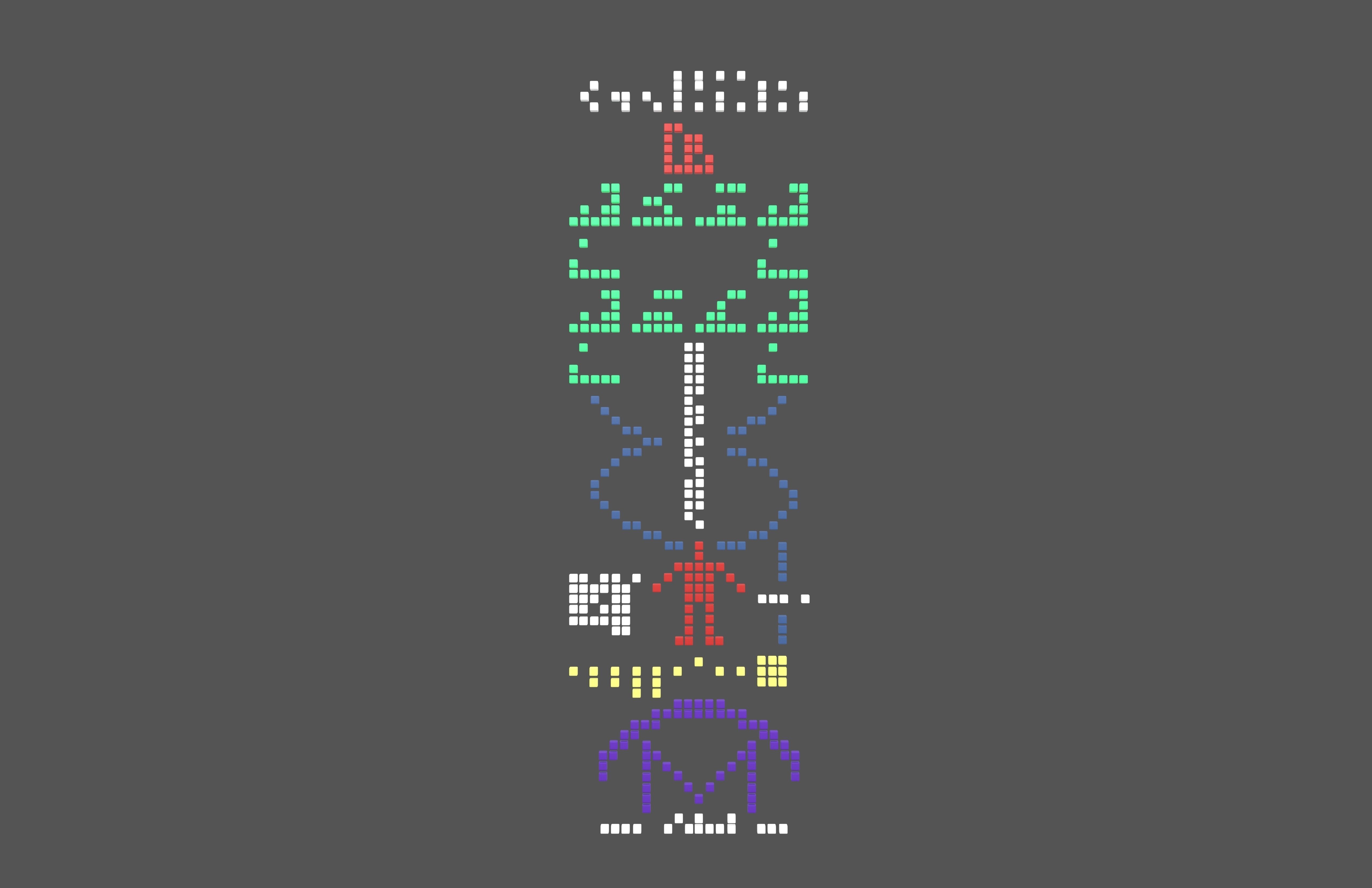 Arecibo Message v2 001 3D model_1