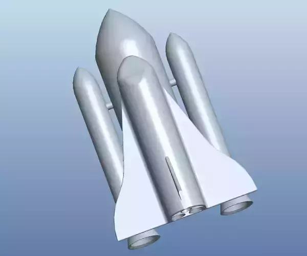 hangtianfeiji space shuttle 3D model