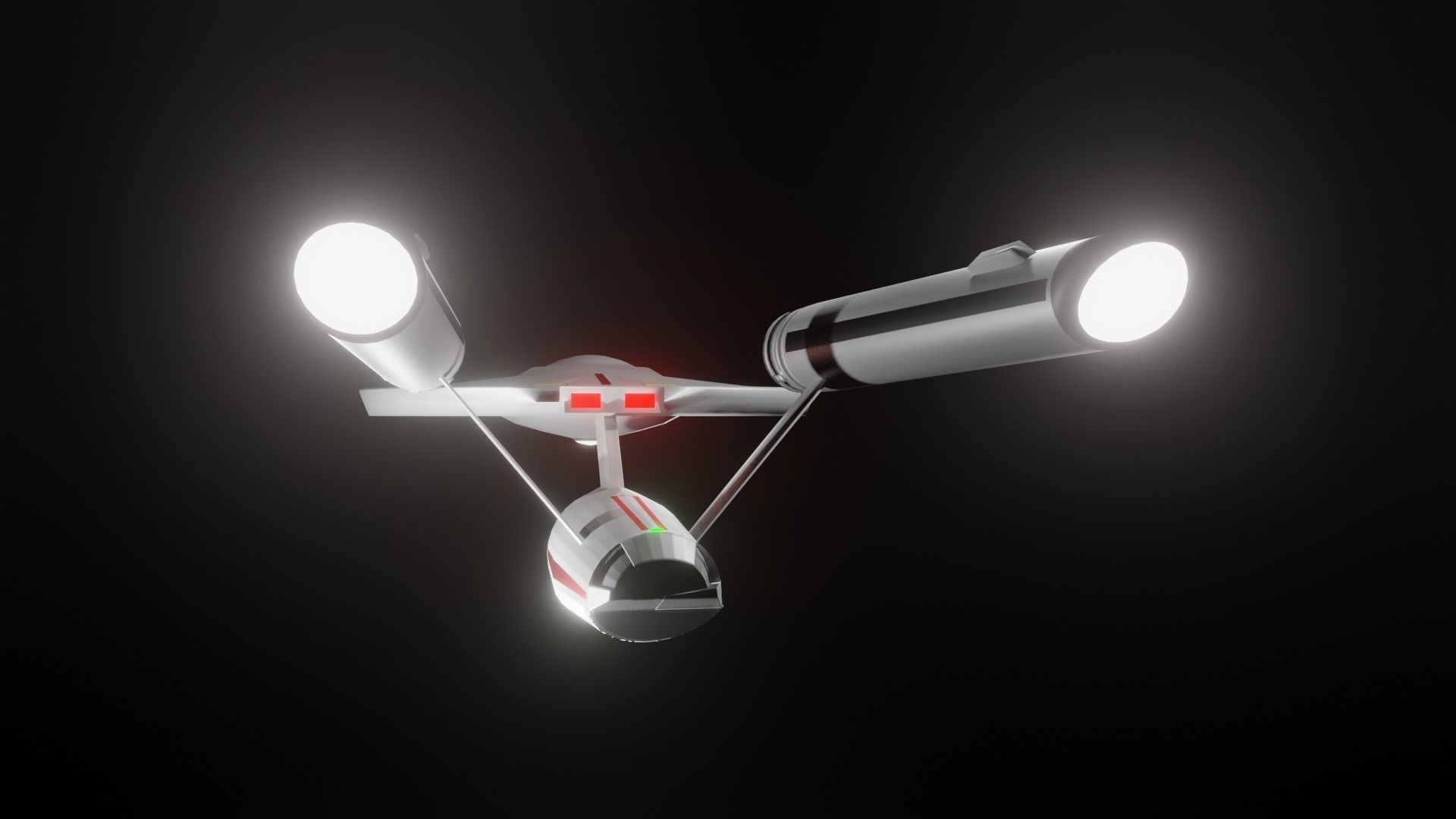 USS Enterprise NCC-1701 3D model_3