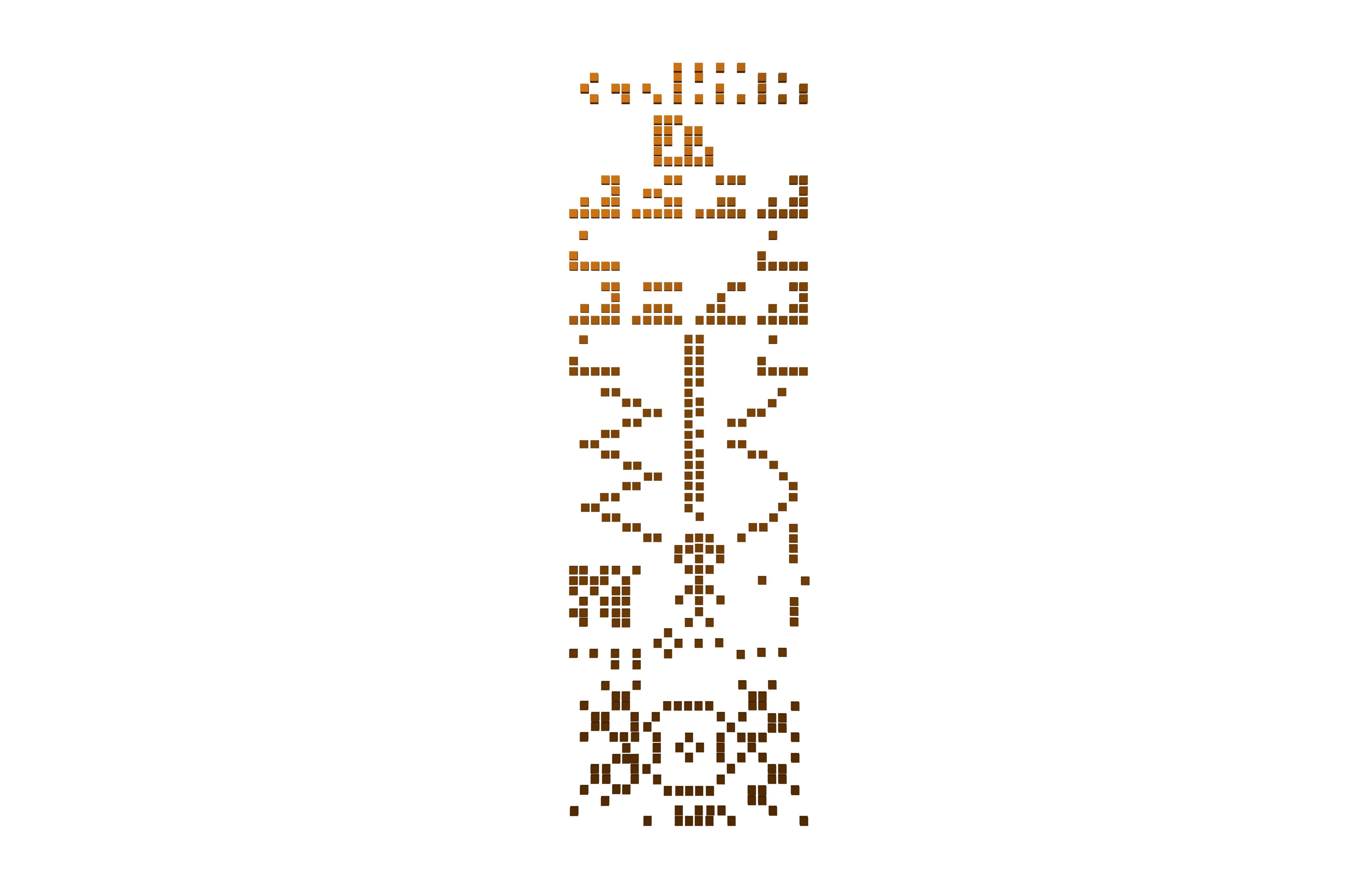 Crop Circle Message v1 006 Low-poly 3D model_1