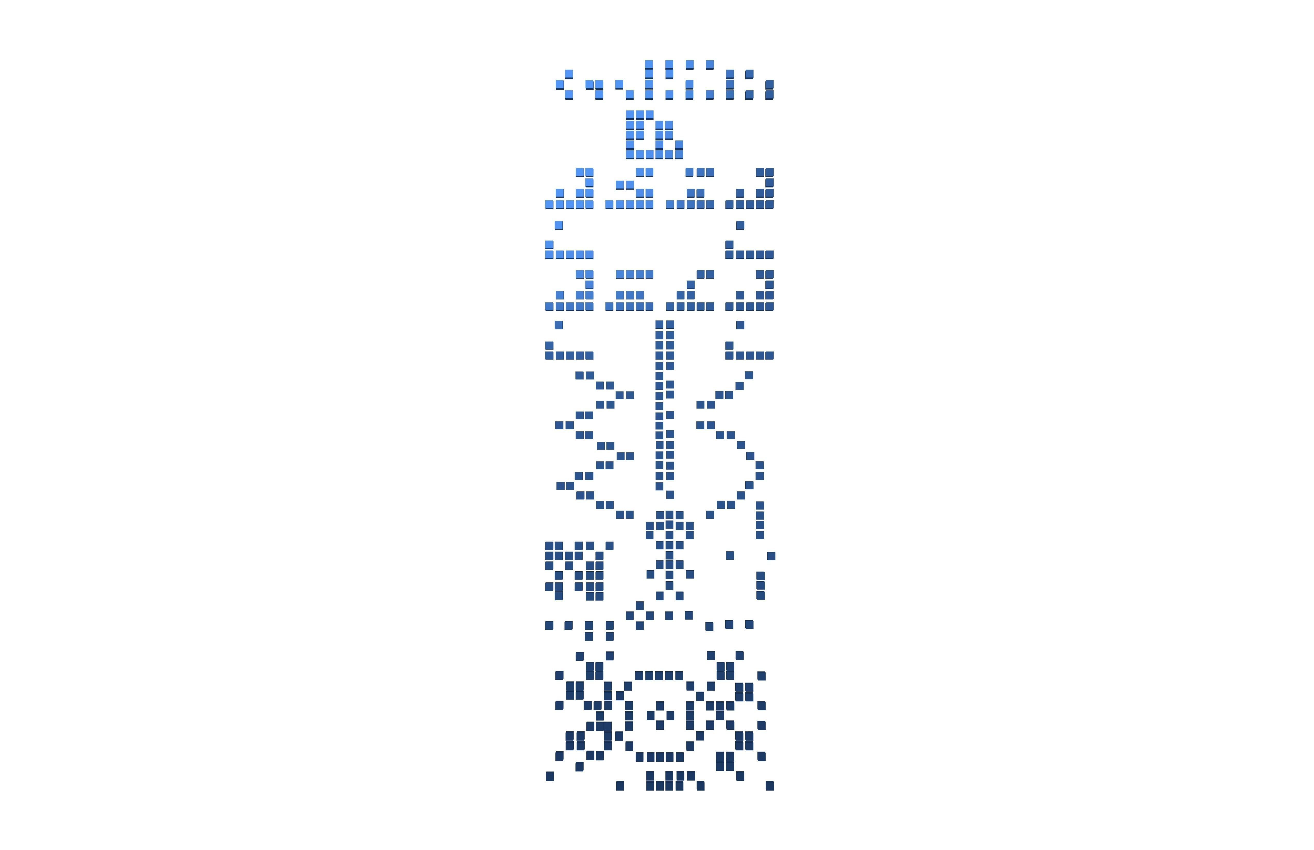 Crop Circle Message v1 010 Low-poly 3D model_1