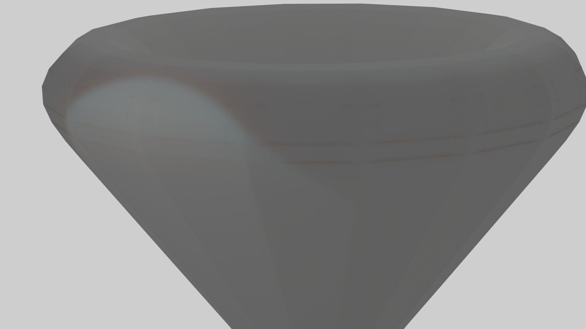 3D Vase hourglass no Free low-poly 3D model_1
