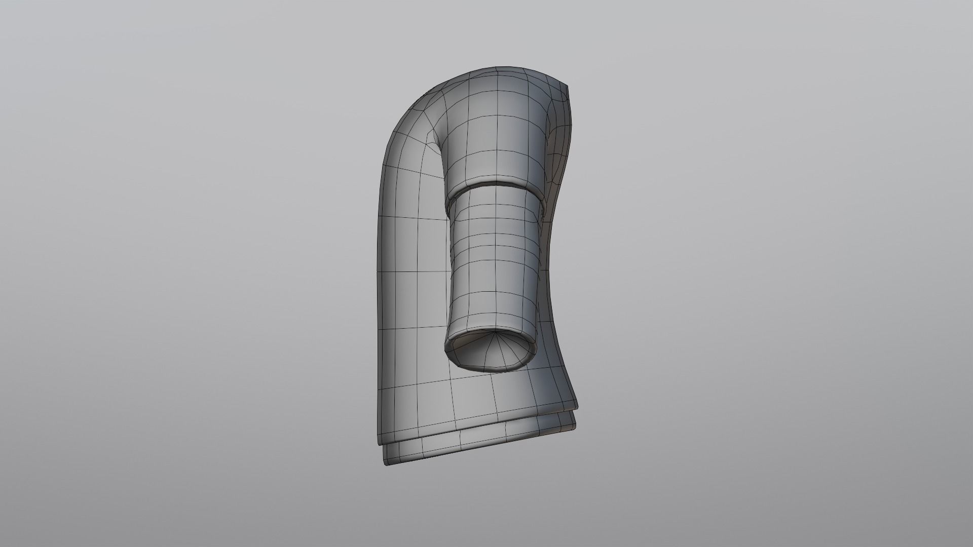 TShirt Brown Flower Boy Low-poly 3D model_19