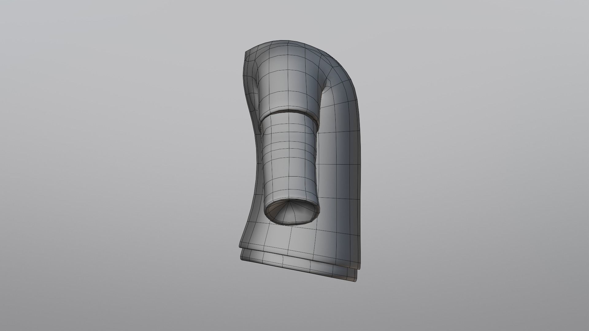 TShirt Brown Flower Boy Low-poly 3D model_17