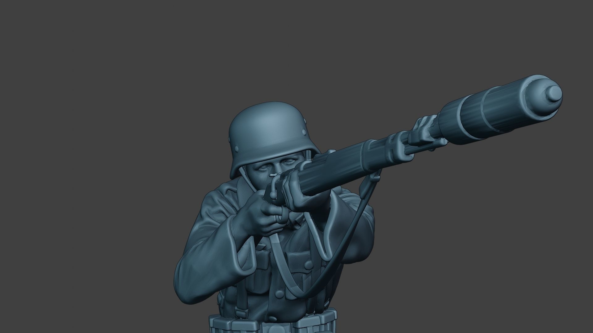 German soldier ww2 Schiessbecher G5 3D print model_19