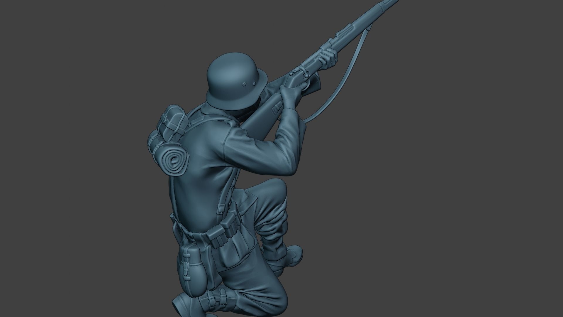 German soldier ww2 Schiessbecher G5 3D print model_24