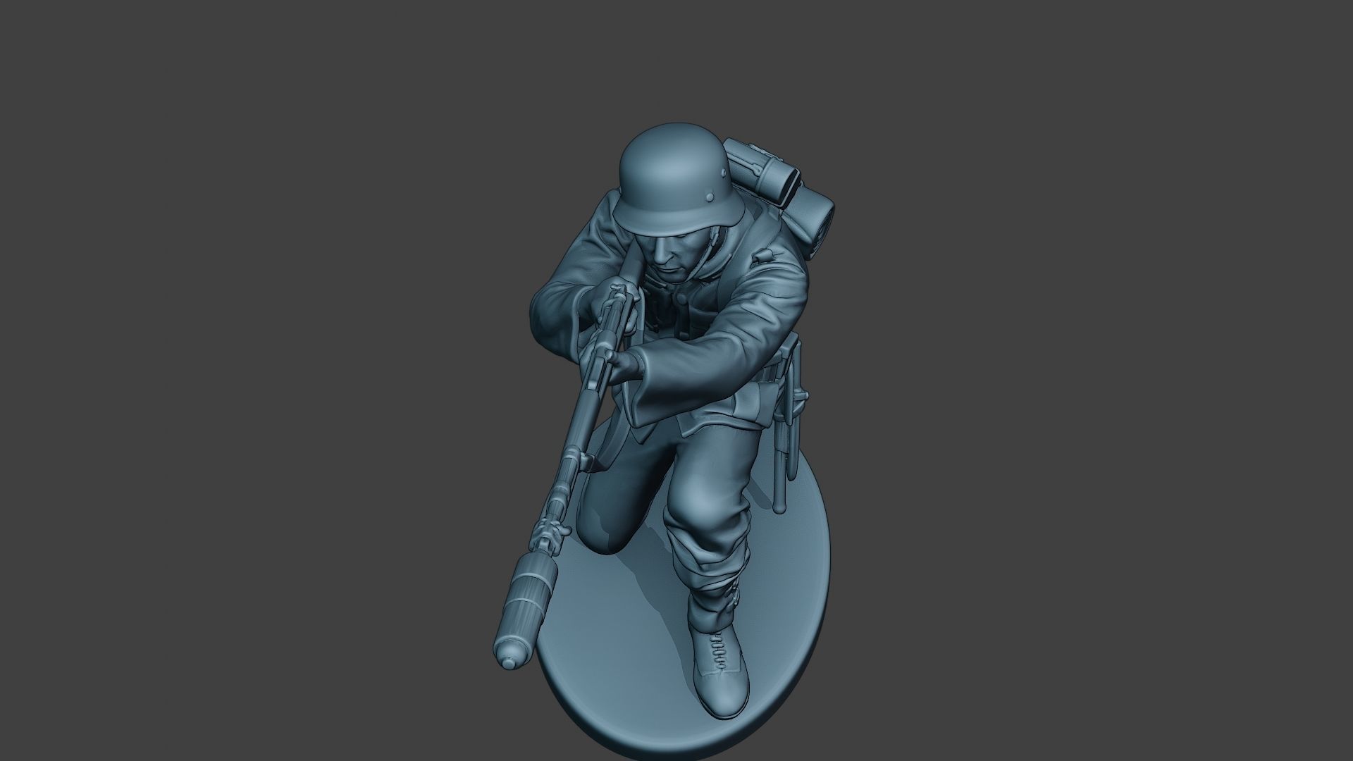 German soldier ww2 Schiessbecher G5 3D print model_14