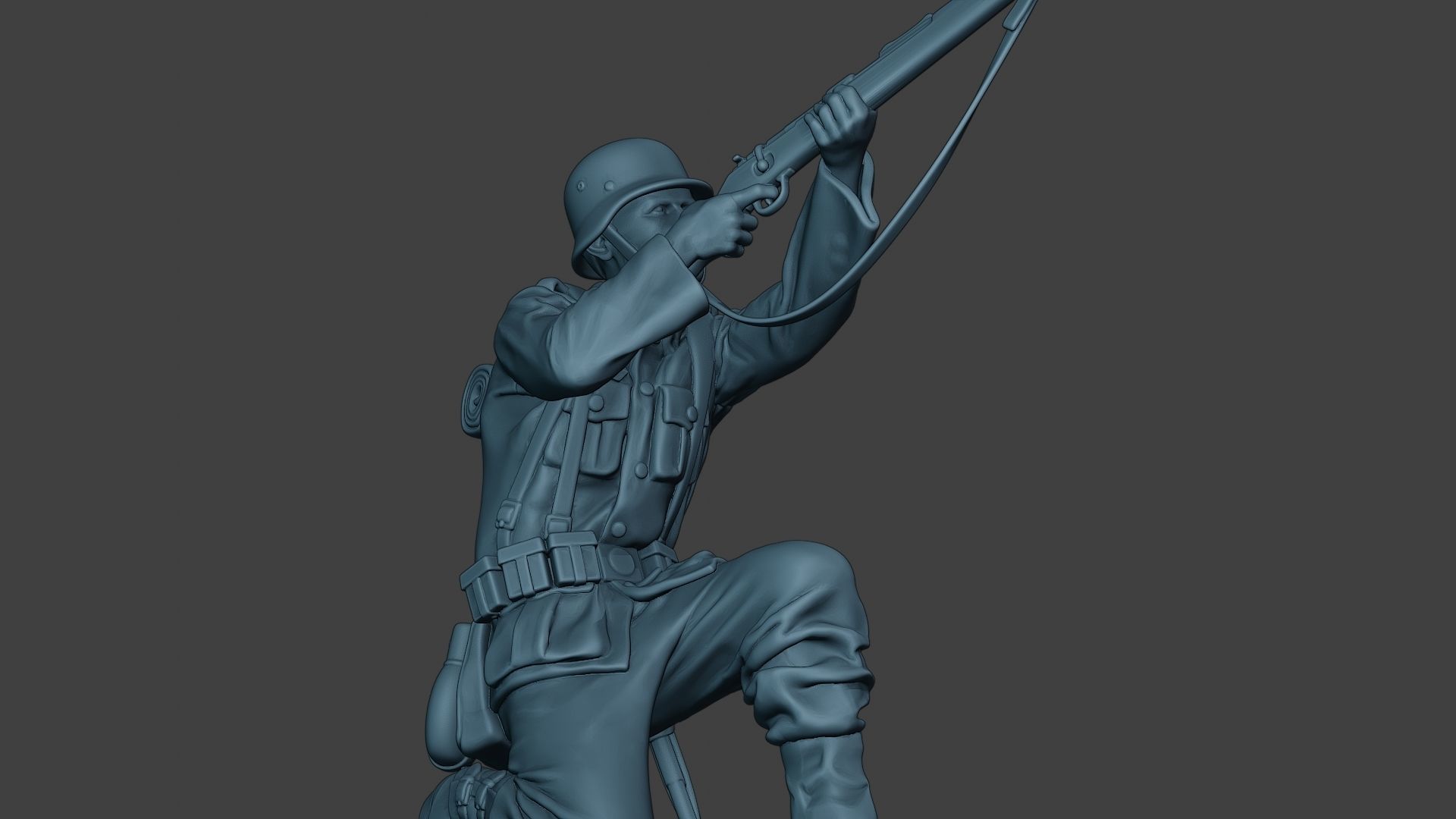 German soldier ww2 Schiessbecher G5 3D print model_29