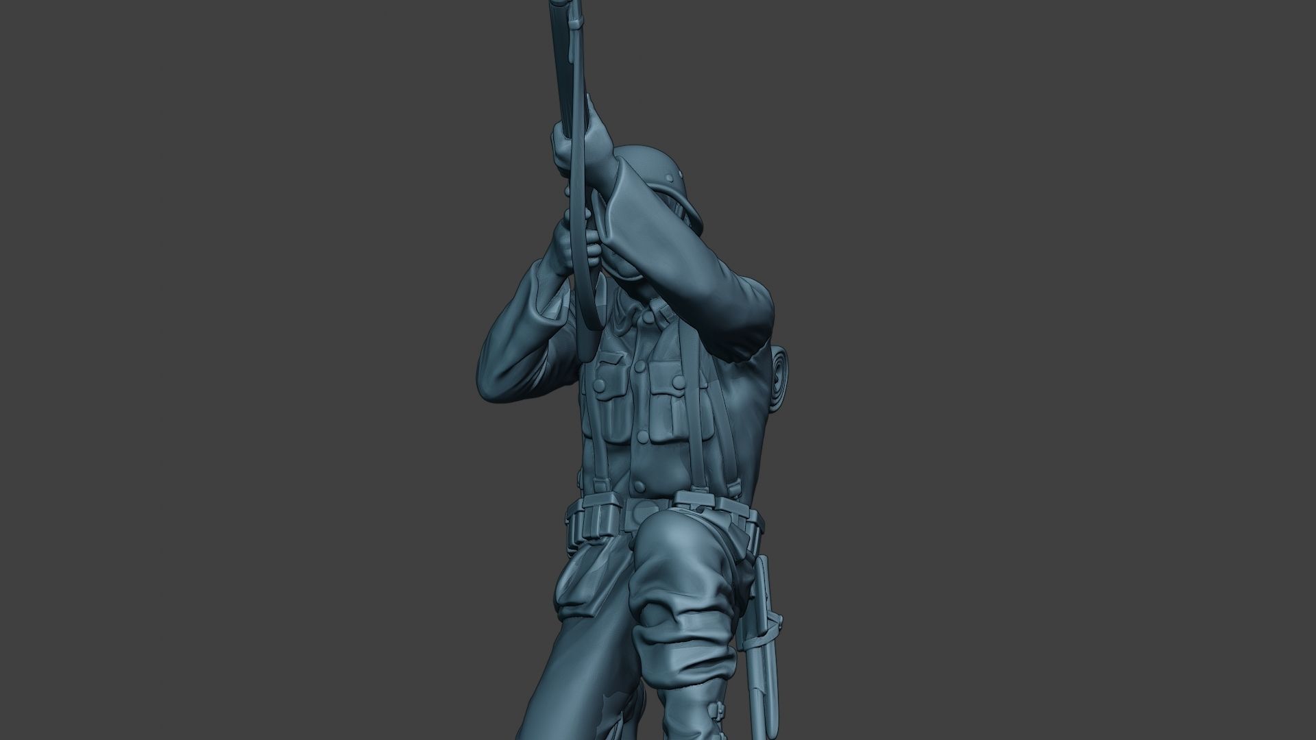 German soldier ww2 Schiessbecher G5 3D print model_28