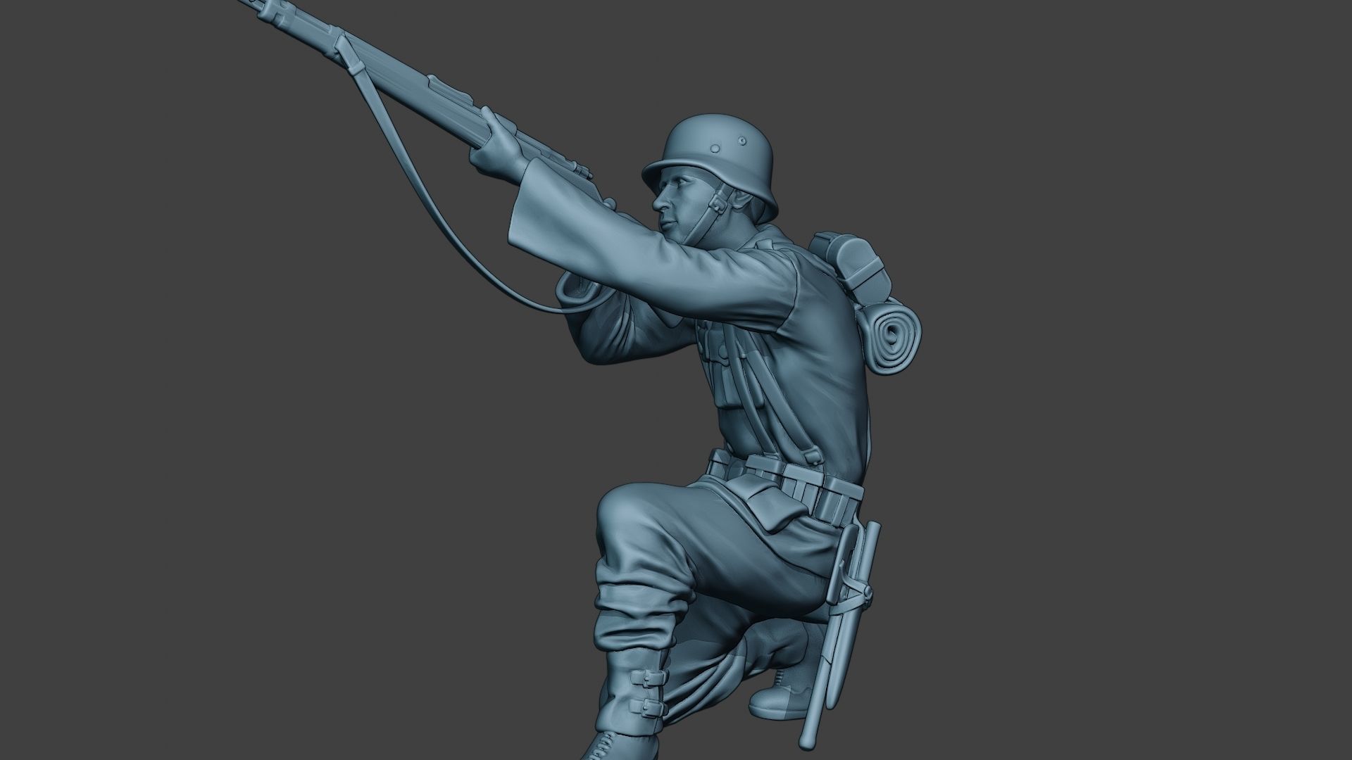 German soldier ww2 Schiessbecher G5 3D print model_27