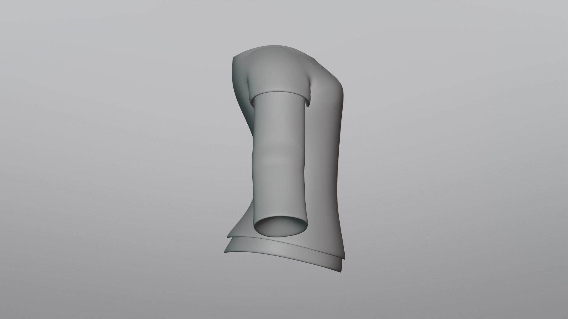 TShirt Brown Flower Girl Low-poly 3D model_13