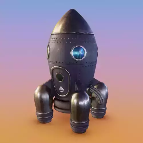 Stylized Rocket