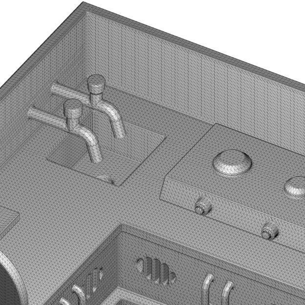 Mini Classic Kitchen 3D print model_3