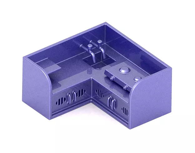 Mini Classic Kitchen 3D print model_0