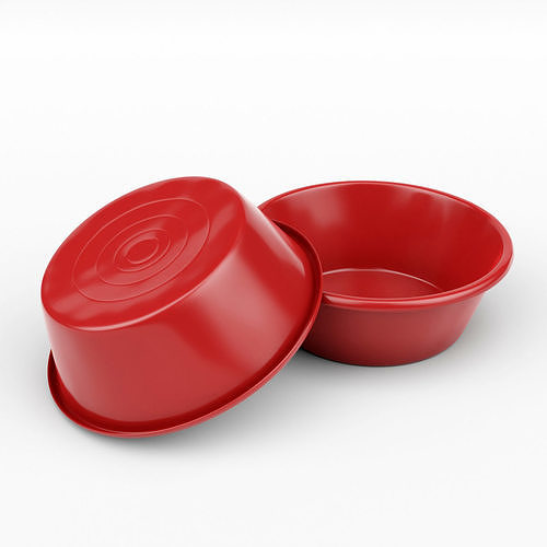 Plastic Wash Basin 3D model