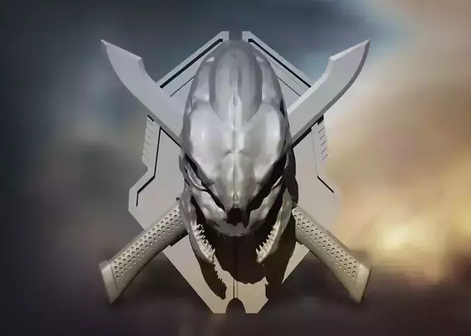 Halo Inspired Legendary Symbol 3D print model