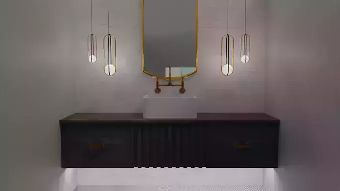Simple bathroom 