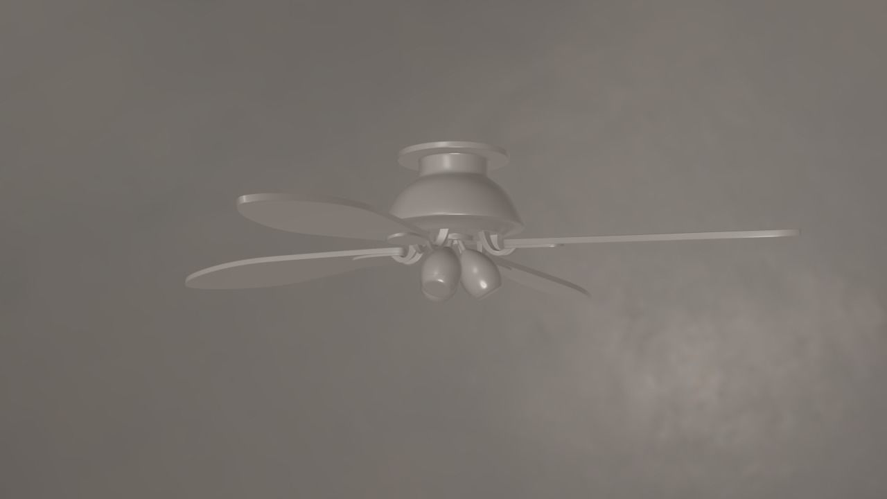 Ceiling Fan 3D model_13