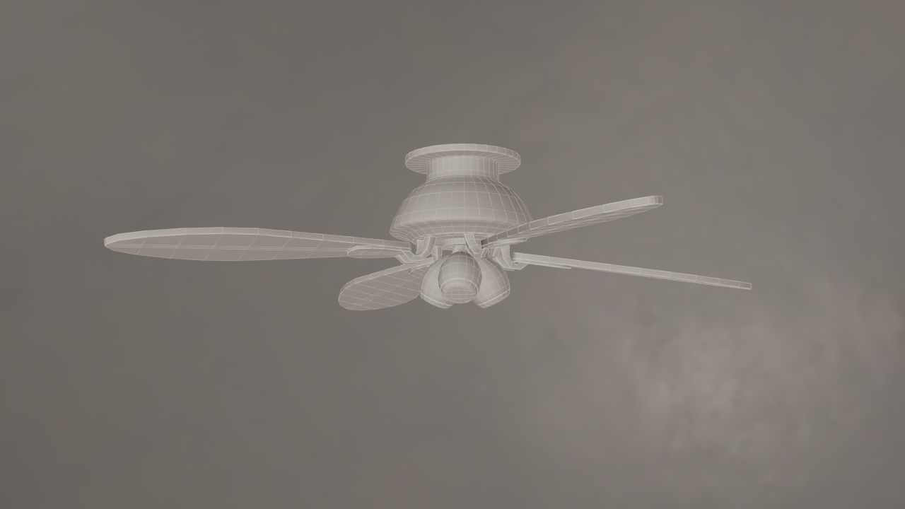 Ceiling Fan 3D model_17
