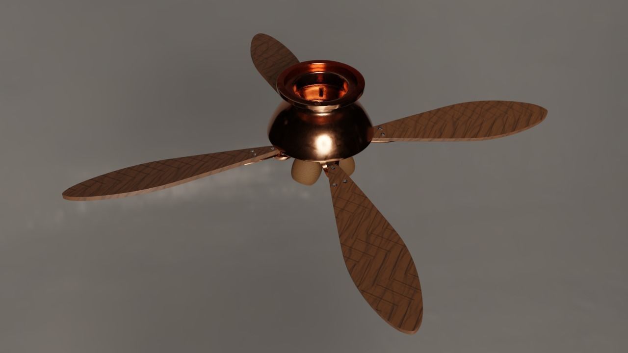 Ceiling Fan 3D model_3