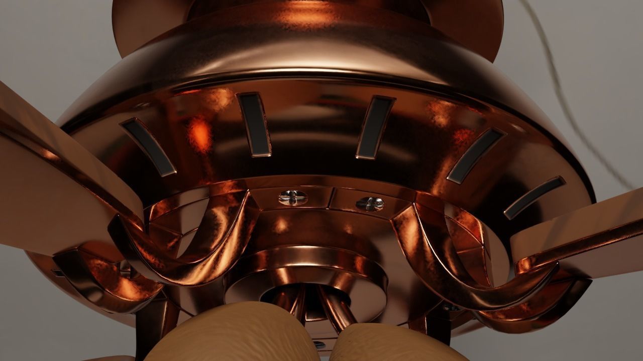 Ceiling Fan 3D model_8