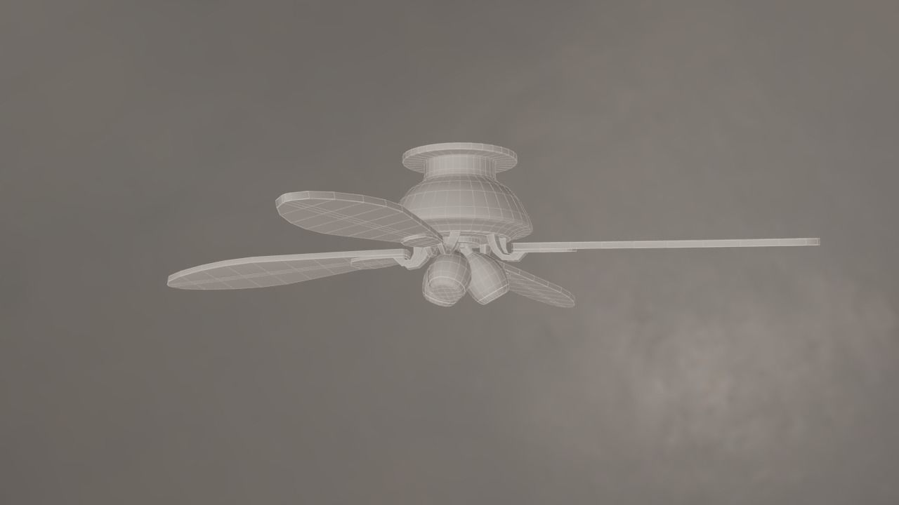 Ceiling Fan 3D model_12