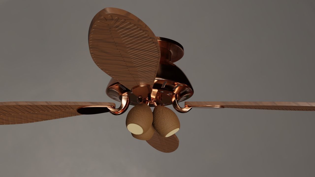Ceiling Fan 3D model_10